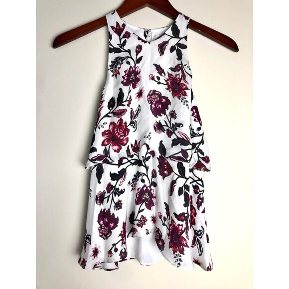 NWT A.L.C. Duran Floral Silk Top (size 0) - Picture 5 of 10